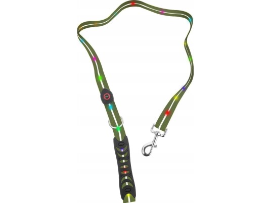 Doggy Village Signal Pavadėlis Mt7122 Dark Žalias Led Dog Pavadėlis 1.2 M
