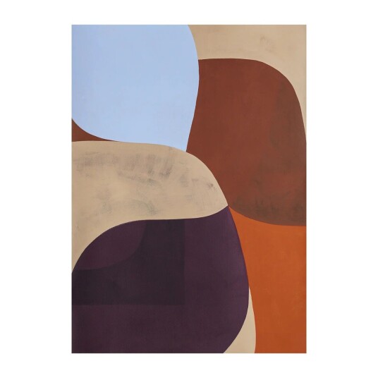 Paper Collective Painted Shapes 02 plakat 50x70 cm