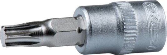 Ks Tools 911.1448, Stikkontakt, 1/4", 1 Hoder, Kromvanadiumstål, Din 3120, Iso 1174, 13 G Ks Tools 911.1448, Stikkontakt, 1/4", 1 Hoder, Kromvanadiumstål, Din 3120, Iso 1174, 13 G