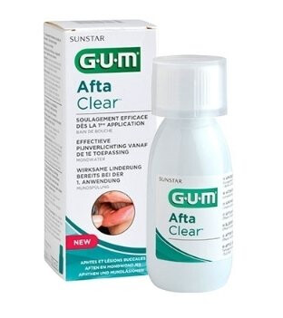 Gum Afta Clear Munnskyll 120 ml Gum Afta Clear Munnskyll 120 ml