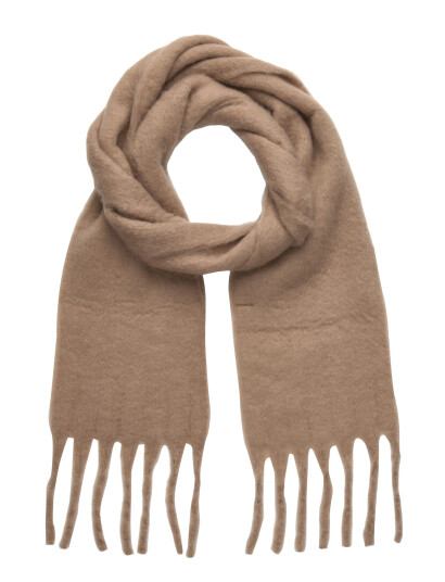 Pieces Pclulu Solid Long Scarf Pwp Bc - Beige - ONE SIZE Pieces Pclulu Solid Long Scarf Pwp Bc - Beige - ONE SIZE