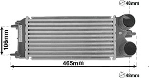 VAN WEZEL 18004701 Intercooler