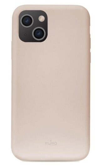 Puro iPhone 13 Puro Icon Silikon Bakdeksel - Rosa