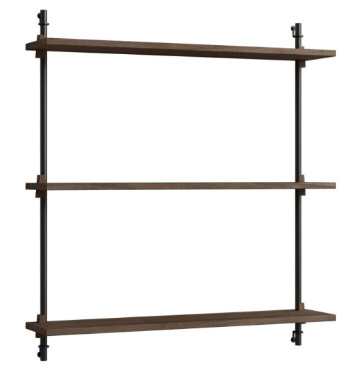 Moebe wall shelving ws.85.1 R?kt eik-svart