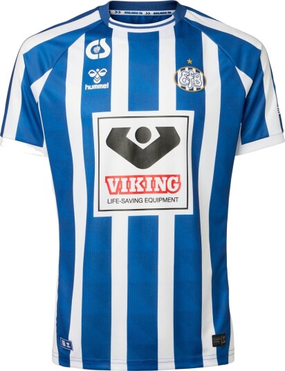 Esbjerg fB 25/26 Hjemmetrøye Blå/Hvit 3XL
