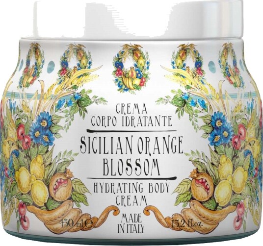 Rudy Sicilian Orange Blossom Le Maioliche Hydrating Body Cream 450 ml