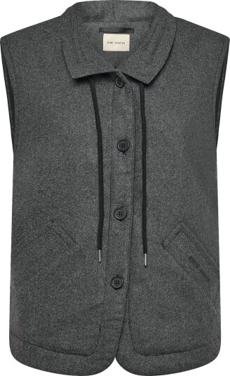 Esme Studios | Esbalmi Wool Vest Grs | XS