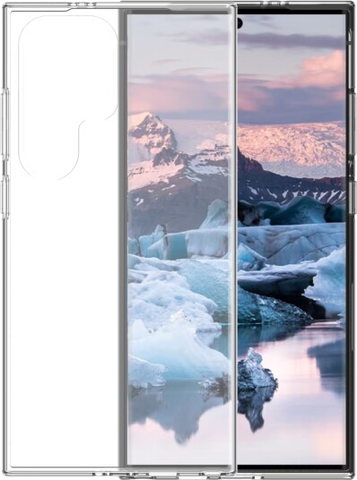 Dbramante1928 Greenland Transparent Mobildeksel til Samsung Galaxy S24 Ultra - 100% Resirkulert Plast