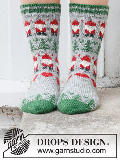 Drops 234 63 Christmas Time Socks