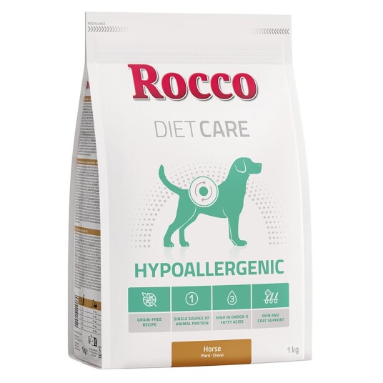 Rocco Diet Care Hypoallergen Hest Tørrfôr 1 kg Rocco Diet Care Hypoallergen Hest Tørrfôr 1 kg
