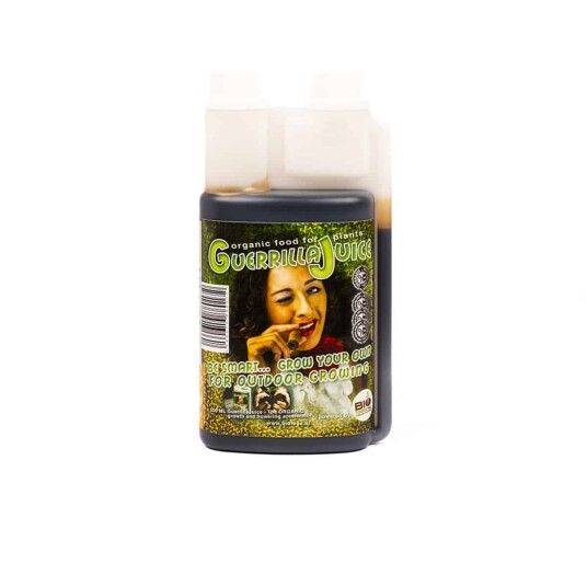 BioTabs Guerrilla Juice – Flytende Økologisk Vekst- og Blomstringsbooster (NPK 5-1-5)