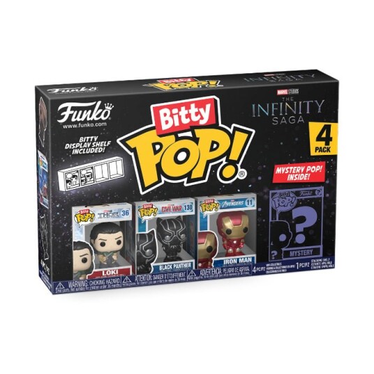 Funko! Bitty POP 4PK Marvel Series 4 71506 Funko! Bitty POP 4PK Marvel Series 4 71506
