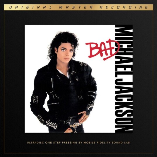 Michael Jackson Bad Limited Numbered Mobile Fidelity Edition Vinyl
