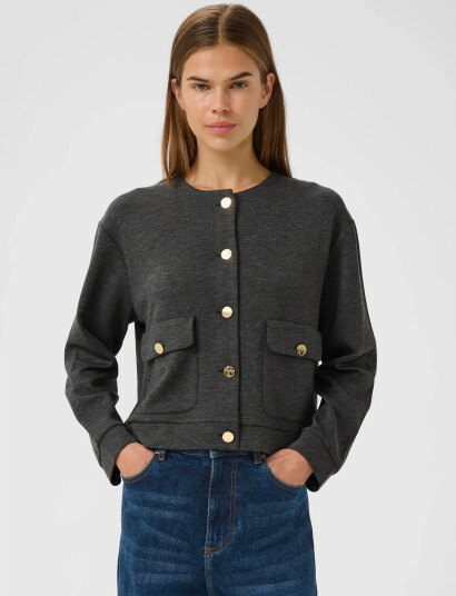 InWear Gidaiw Melange Vincent Jacket - Grey - XXS InWear Gidaiw Melange Vincent Jacket - Grey - XXS