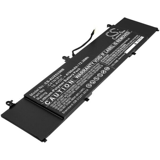 Asus ZenBook 15 UX533FD-A9028T batteri (4700 mAh 15.4 V, Sort)