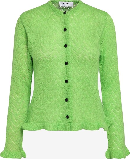 MSGM Maglia/Sweater - LIME GREEN - S