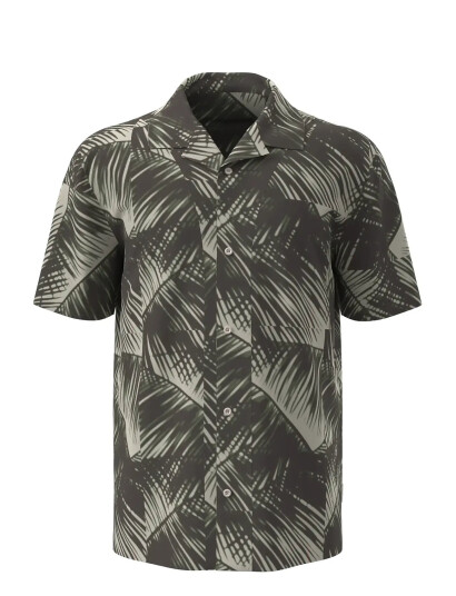 Calvin Klein S/S Button Down Multi/patterned S
