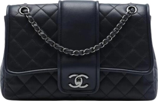 Chanel Vintage Dame Pre owned Blå ONE SIZE, Chanel Vintage Dame Pre owned Blå ONE SIZE,