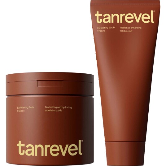 Tanrevel® Exfoliating Bundle Pads 60 pcs & Scrub 200 ml Tanrevel® Exfoliating Bundle Pads 60 pcs & Scrub 200 ml