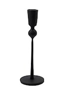 House Doctor Trivo Lysestake 18 cm Svart - Håndlaget Jern