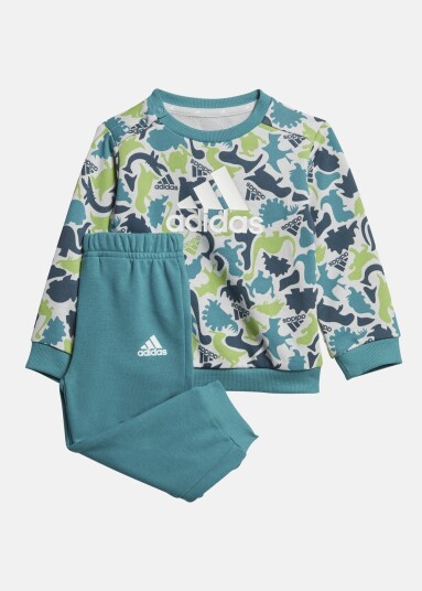 Adidas I Aop Ft Jog Greone/Seluli/Arcfus/ 80 Joggesett Adidas I Aop Ft Jog Greone/Seluli/Arcfus/ 80 Joggesett