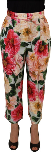 Dolce & Gabbana Dame Bukser Flerfarget S, Dolce & Gabbana Dame Bukser Flerfarget S,