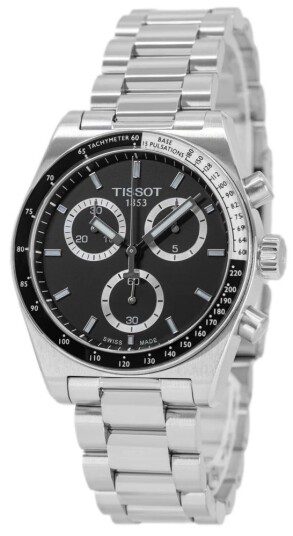 Tissot Herreklokke T149.417.11.051.00 PR516 Chronograph Sort/Stål