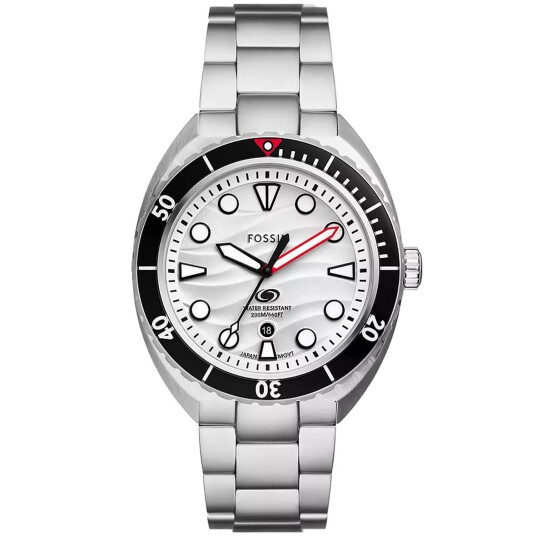 Fossil Breaker FS6063 - Herre - 42 mm - Analog - Kvarts urverk - Mineralglas Fossil Breaker FS6063 - Herre - 42 mm - Analog - Kvarts urverk - Mineralglas