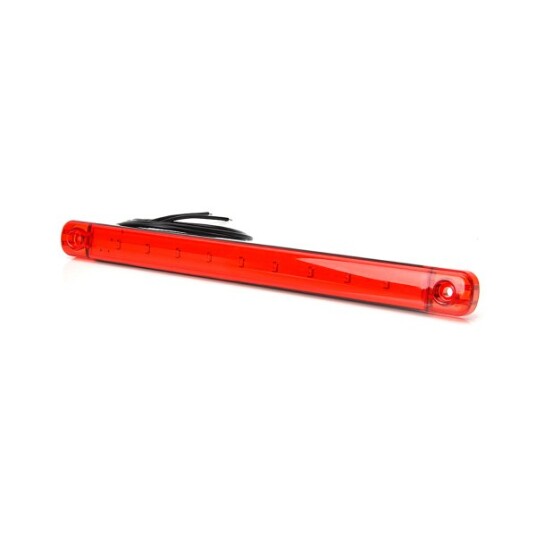 Varsellys Strands Side Marker Slim 9 LED   12/24V / 238 mm Rød