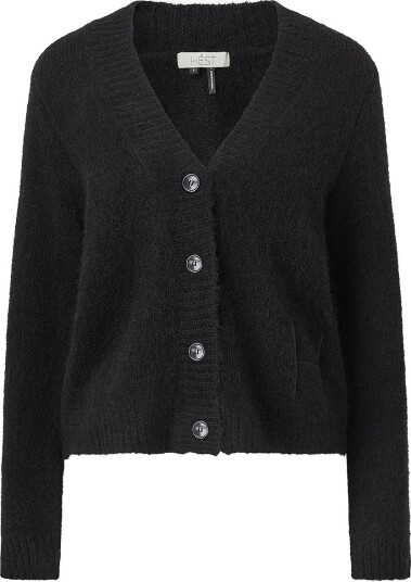 Hést Kardigan Pernille Short Cardigan Svart Hést Kardigan Pernille Short Cardigan Svart