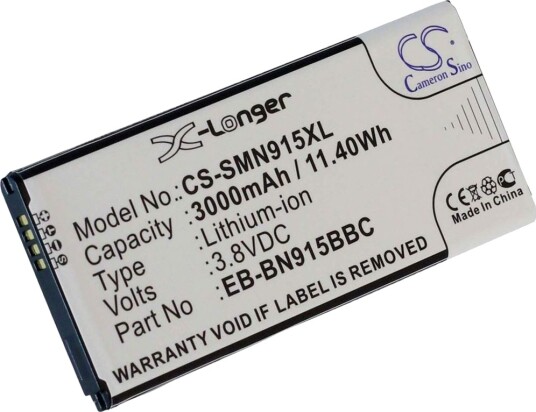Batteri til Samsung SM-N915 / Galaxy Note Edge etc erstatningsbatteri