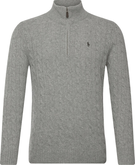 Polo Ralph Lauren 2/15 Wool/Cash Rws Lsl Plo Grey XS