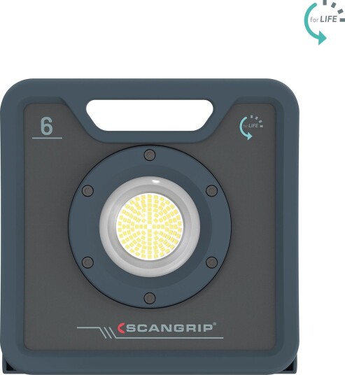 SCANGRIP NOVA 6 FL Strålkaster 6000 l, Belysning