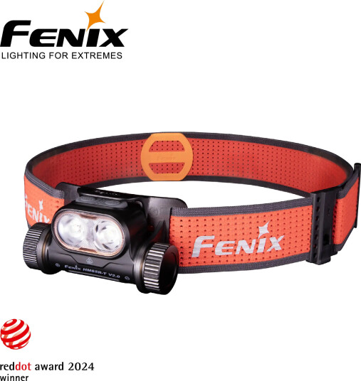 Fenix HM65r-T V2 Hodelykt 1600lm Sort Fenix HM65r-T V2 Hodelykt 1600lm Sort