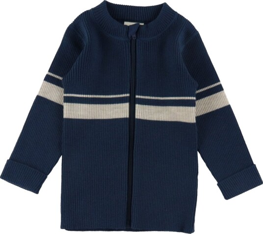 Voksi Cardigan   Ull   Poppy Blue   Voksi   74/80   Cardigan   Blå   74 80