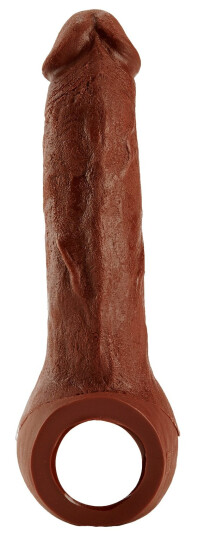 Vixen Creations Ride-On Penis Sleeve 22 cm     - Brun