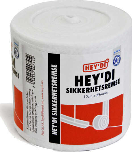 Heydi Sikkerhetsremse 10cmx25m