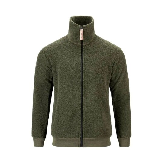 Aclima ReBorn Terry jakke i ull M herre olive   Str. 2XL