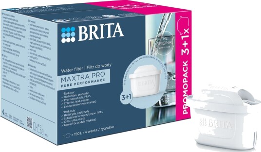 Brita Pakke 4 3+1 All in 1 Vannfilter