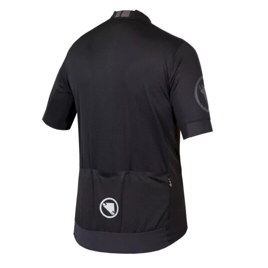Endura FS260 kortermet sykkeltrøje relaxed fit sort herre