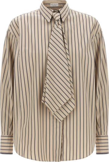 Brunello Cucinelli Dame Bluser & Skjorter Beige XS,