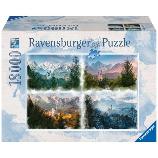 Ravensburger Castle Through The Seasons 18000pcs