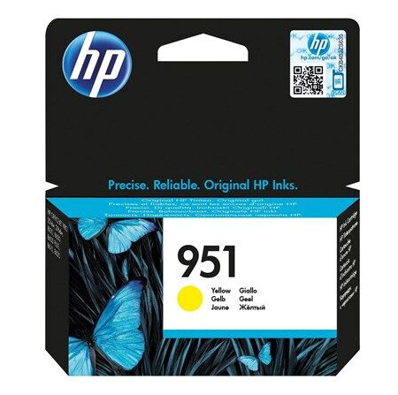 HP 951 / CN052AE Yellow Ink - Blekkpatron Yellow
