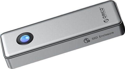 ORICO OUM2-G20 M.2 NVMe USB-C 3.2 20Gb/s Disk Drive Silver OUM2-G20-SV-BP