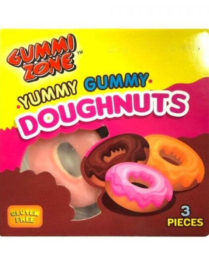 Yummy Gummy Doughnuts Vingummi og Skum Donuts 21g