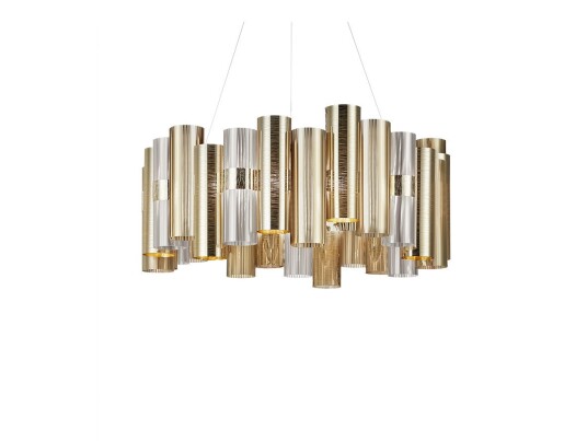 Slamp La Lollo Pendel L Gold Slamp La Lollo Pendel L Gold