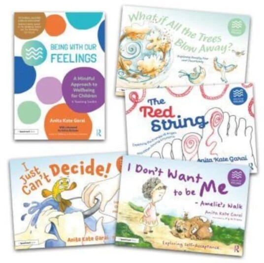 Being With Our Feelings: Guidebook And Four Storybooks Set Av Anita Kate Garai