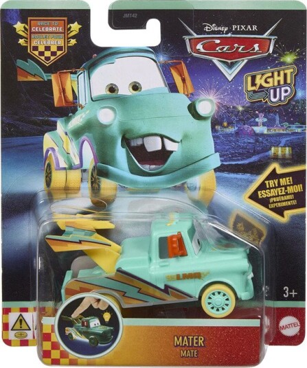 Disney Biler Lekebil – Light Up 1:55 – Mater