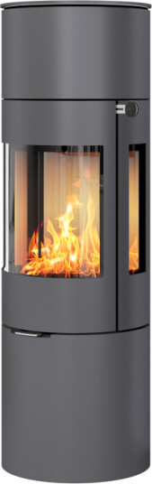 Rais Viva l 140 platina vedovn med sideglass og ståldør