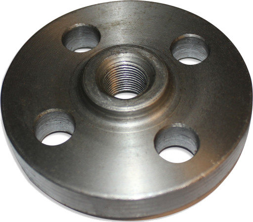 2" svart flens med gjenger DIN2566
